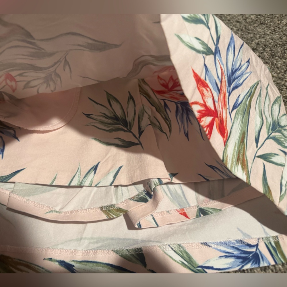 Zac & Rachel Floral Skirt with Blue and Green Accents - Picture 4 of 5
